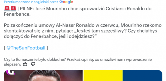 HIT! Cristiano Ronaldo może WRÓCIĆ do Europy i zagrać w...